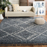 Safavieh Pro Lux Shag 432 Power Loomed 60% Polypropylene/35% Jute/5% Polyester Shag & Flokati Rug PLX432L-4