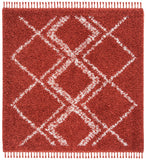 Safavieh Pro Lux Shag 432 Power Loomed 60% Polypropylene/35% Jute/5% Polyester Shag & Flokati Rug PLX432P-4