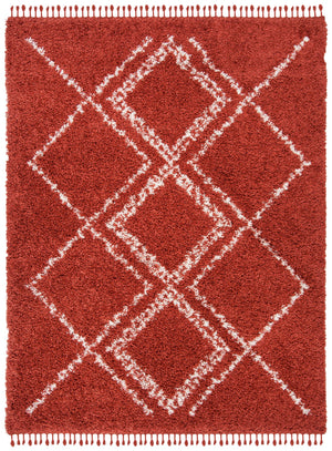 Safavieh Pro Lux Shag 432 Power Loomed 60% Polypropylene/35% Jute/5% Polyester Shag & Flokati Rug PLX432P-4