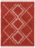 Safavieh Pro Lux Shag 432 Power Loomed 60% Polypropylene/35% Jute/5% Polyester Shag & Flokati Rug PLX432P-4