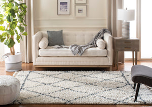 Safavieh Pro Lux Shag 433 Power Loomed 60% Polypropylene/35% Jute/5% Polyester Shag & Flokati Rug PLX433A-4