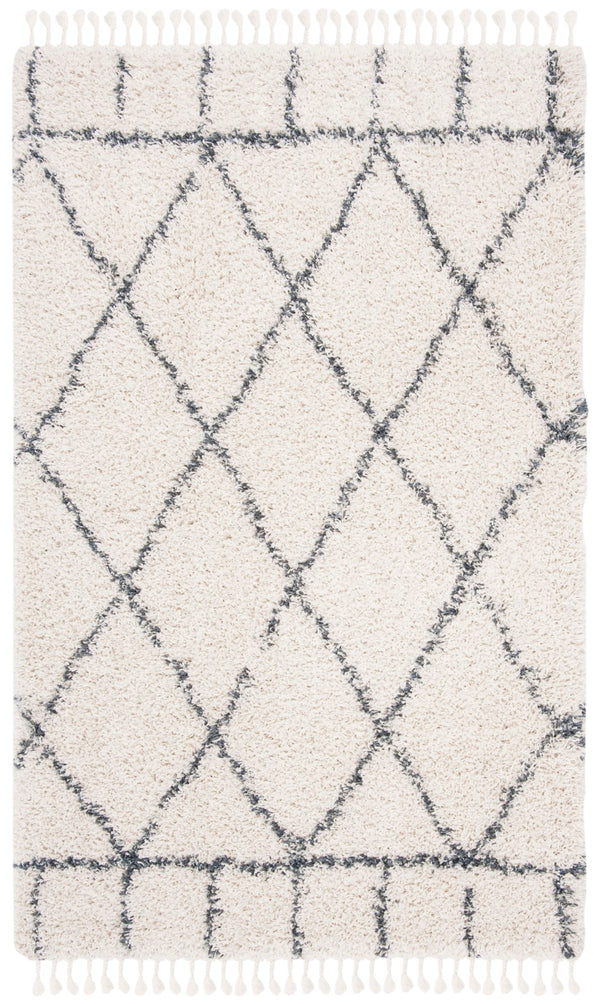 Safavieh Pro Lux Shag 433 Power Loomed 60% Polypropylene/35% Jute/5% Polyester Shag & Flokati Rug PLX433A-4