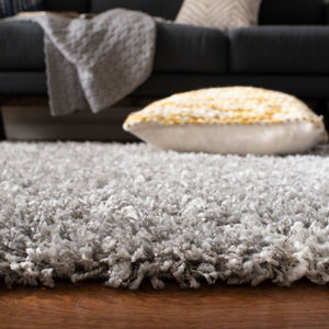 Safavieh Pro Lux Shag 433 Power Loomed 60% Polypropylene/35% Jute/5% Polyester Shag & Flokati Rug PLX433F-4