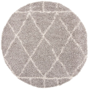 Safavieh Pro Lux Shag 433 Power Loomed 60% Polypropylene/35% Jute/5% Polyester Shag & Flokati Rug PLX433F-4