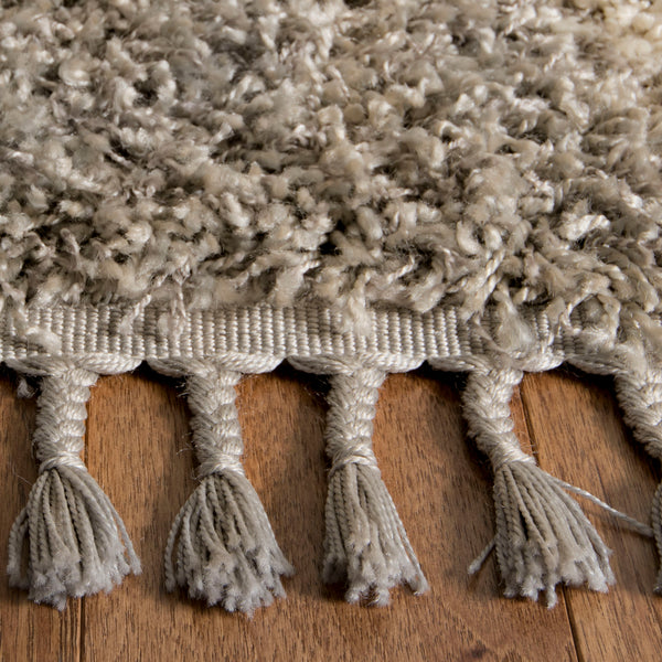 Safavieh Pro Lux Shag 433 Power Loomed 60% Polypropylene/35% Jute/5% Polyester Shag & Flokati Rug PLX433F-4