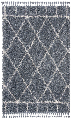 Safavieh Pro Lux Shag 433 Power Loomed 60% Polypropylene/35% Jute/5% Polyester Shag & Flokati Rug PLX433L-4