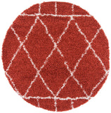 Safavieh Pro Lux Shag 433 Power Loomed 60% Polypropylene/35% Jute/5% Polyester Shag & Flokati Rug PLX433P-4