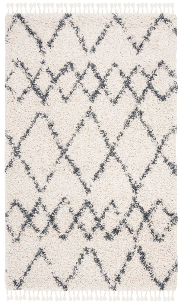 Safavieh Pro Lux Shag 434 Power Loomed 60% Polypropylene/35% Jute/5% Polyester Shag & Flokati Rug PLX434A-4