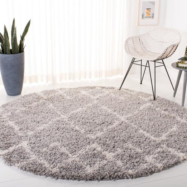Safavieh Pro Lux Shag 434 Power Loomed 60% Polypropylene/35% Jute/5% Polyester Shag & Flokati Rug PLX434F-4