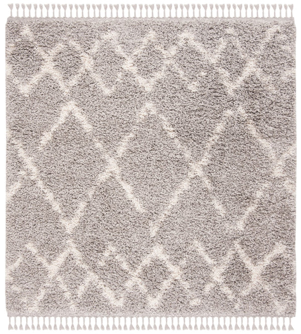 Safavieh Pro Lux Shag 434 Power Loomed 60% Polypropylene/35% Jute/5% Polyester Shag & Flokati Rug PLX434F-4
