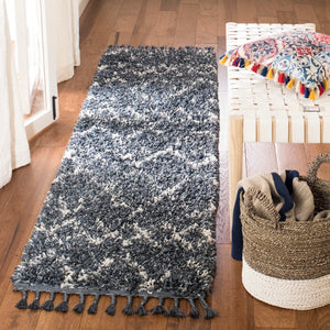 Safavieh Pro Lux Shag 434 Power Loomed 60% Polypropylene/35% Jute/5% Polyester Shag & Flokati Rug PLX434L-4