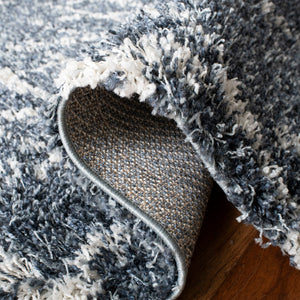 Safavieh Pro Lux Shag 434 Power Loomed 60% Polypropylene/35% Jute/5% Polyester Shag & Flokati Rug PLX434L-4