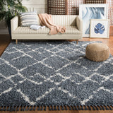 Safavieh Pro Lux Shag 434 Power Loomed 60% Polypropylene/35% Jute/5% Polyester Shag & Flokati Rug PLX434L-4