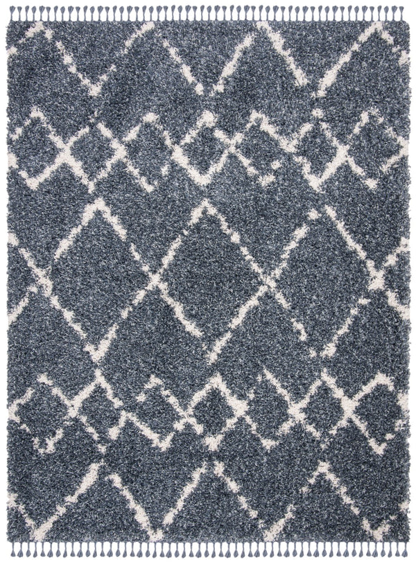 Safavieh Pro Lux Shag 434 Power Loomed 60% Polypropylene/35% Jute/5% Polyester Shag & Flokati Rug PLX434L-4