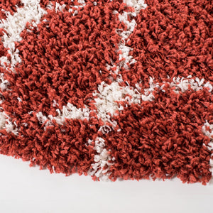 Safavieh Pro Lux Shag 434 Power Loomed 60% Polypropylene/35% Jute/5% Polyester Shag & Flokati Rug PLX434P-4