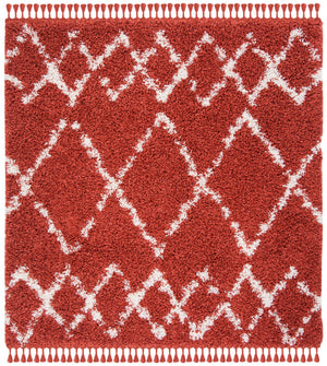 Safavieh Pro Lux Shag 434 Power Loomed 60% Polypropylene/35% Jute/5% Polyester Shag & Flokati Rug PLX434P-4