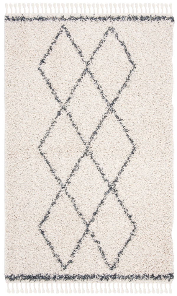 Safavieh Pro Lux Shag 435 Power Loomed 60% Polypropylene/35% Jute/5% Polyester Shag & Flokati Rug PLX435A-4