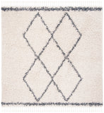 Safavieh Pro Lux Shag 435 Power Loomed 60% Polypropylene/35% Jute/5% Polyester Shag & Flokati Rug PLX435A-4