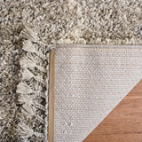 Safavieh Pro Lux Shag 435 Power Loomed 60% Polypropylene/35% Jute/5% Polyester Shag & Flokati Rug PLX435F-4