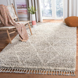 Safavieh Pro Lux Shag 435 Power Loomed 60% Polypropylene/35% Jute/5% Polyester Shag & Flokati Rug PLX435F-4