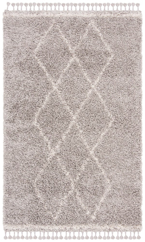 Safavieh Pro Lux Shag 435 Power Loomed 60% Polypropylene/35% Jute/5% Polyester Shag & Flokati Rug PLX435F-4
