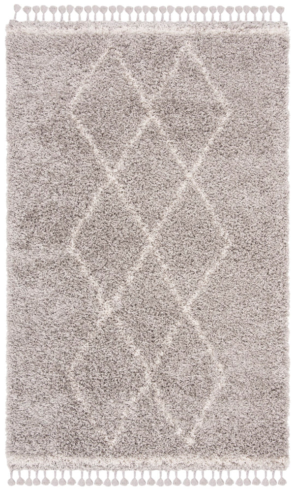 Safavieh Pro Lux Shag 435 Power Loomed 60% Polypropylene/35% Jute/5% Polyester Shag & Flokati Rug PLX435F-4