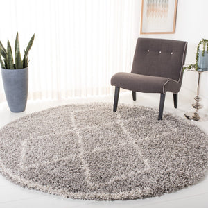 Safavieh Pro Lux Shag 435 Power Loomed 60% Polypropylene/35% Jute/5% Polyester Shag & Flokati Rug PLX435F-4