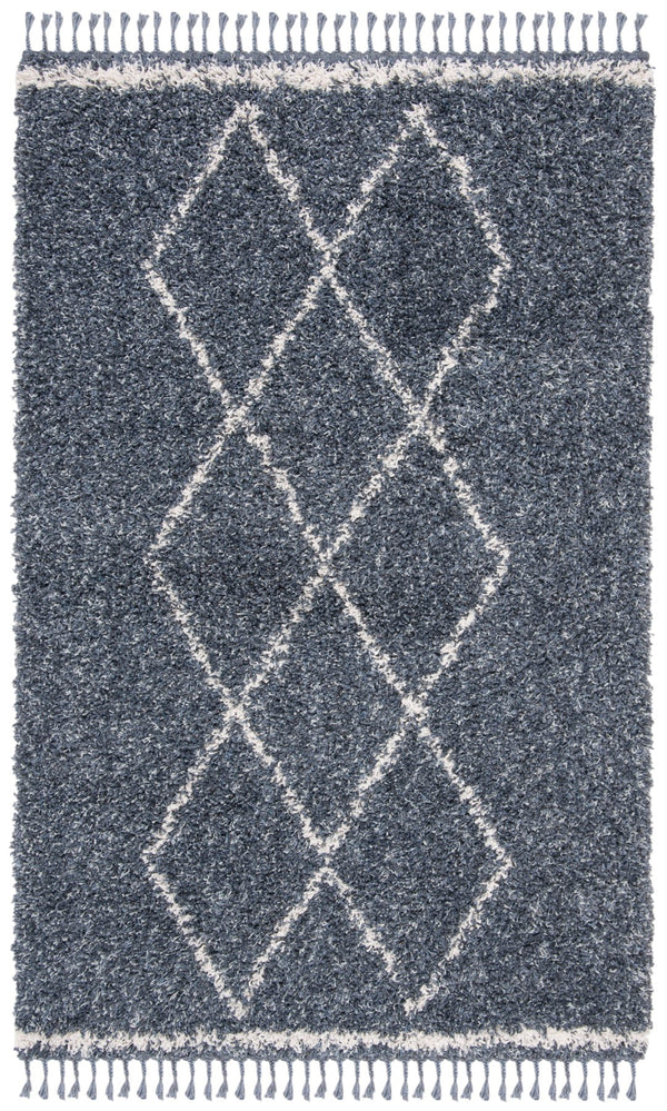 Safavieh Pro Lux Shag 435 Power Loomed 60% Polypropylene/35% Jute/5% Polyester Shag & Flokati Rug PLX435L-4
