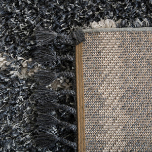 Safavieh Pro Lux Shag 435 Power Loomed 60% Polypropylene/35% Jute/5% Polyester Shag & Flokati Rug PLX435L-4