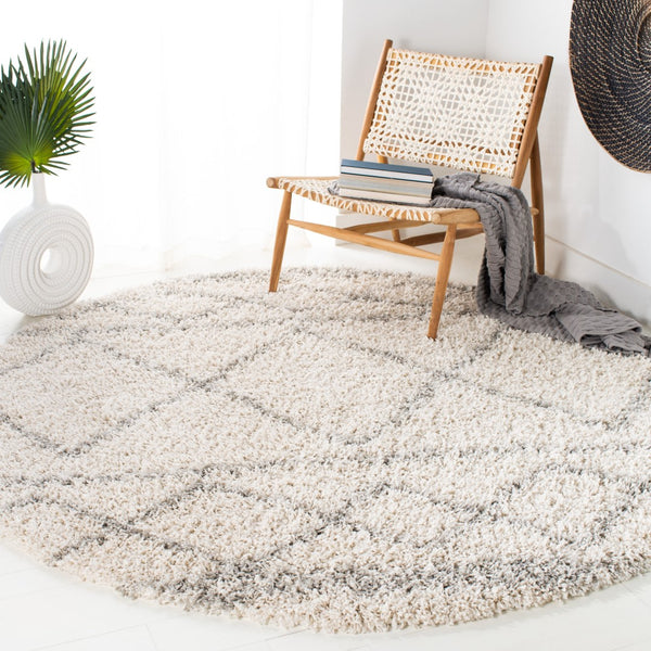 Safavieh Pro Lux Shag 436 Power Loomed 60% Polypropylene/35% Jute/5% Polyester Shag & Flokati Rug PLX436A-4