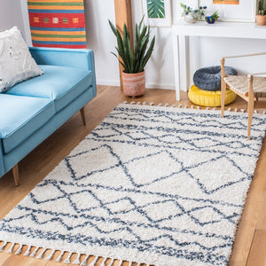 Safavieh Pro Lux Shag 436 Power Loomed 60% Polypropylene/35% Jute/5% Polyester Shag & Flokati Rug PLX436C-9
