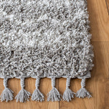 Safavieh Pro Lux Shag 436 Power Loomed 60% Polypropylene/35% Jute/5% Polyester Shag & Flokati Rug PLX436F-9