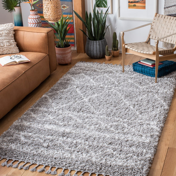 Safavieh Pro Lux Shag 436 Power Loomed 60% Polypropylene/35% Jute/5% Polyester Shag & Flokati Rug PLX436F-9