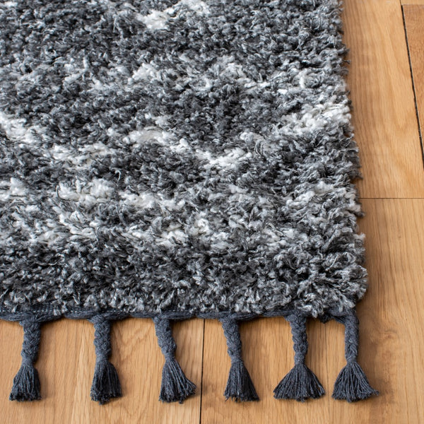 Safavieh Pro Lux Shag 436 Power Loomed 60% Polypropylene/35% Jute/5% Polyester Shag & Flokati Rug PLX436H-9