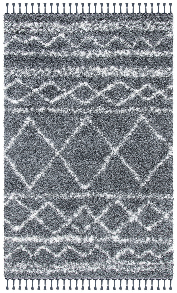 Safavieh Pro Lux Shag 436 Power Loomed 60% Polypropylene/35% Jute/5% Polyester Shag & Flokati Rug PLX436H-9