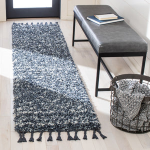 Safavieh Pro Lux Shag 436 Power Loomed 60% Polypropylene/35% Jute/5% Polyester Shag & Flokati Rug PLX436M-9