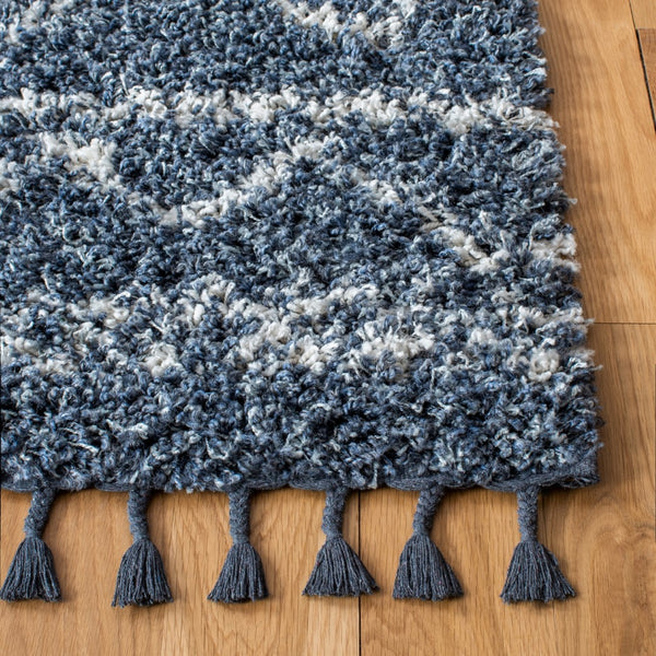 Safavieh Pro Lux Shag 436 Power Loomed 60% Polypropylene/35% Jute/5% Polyester Shag & Flokati Rug PLX436M-9