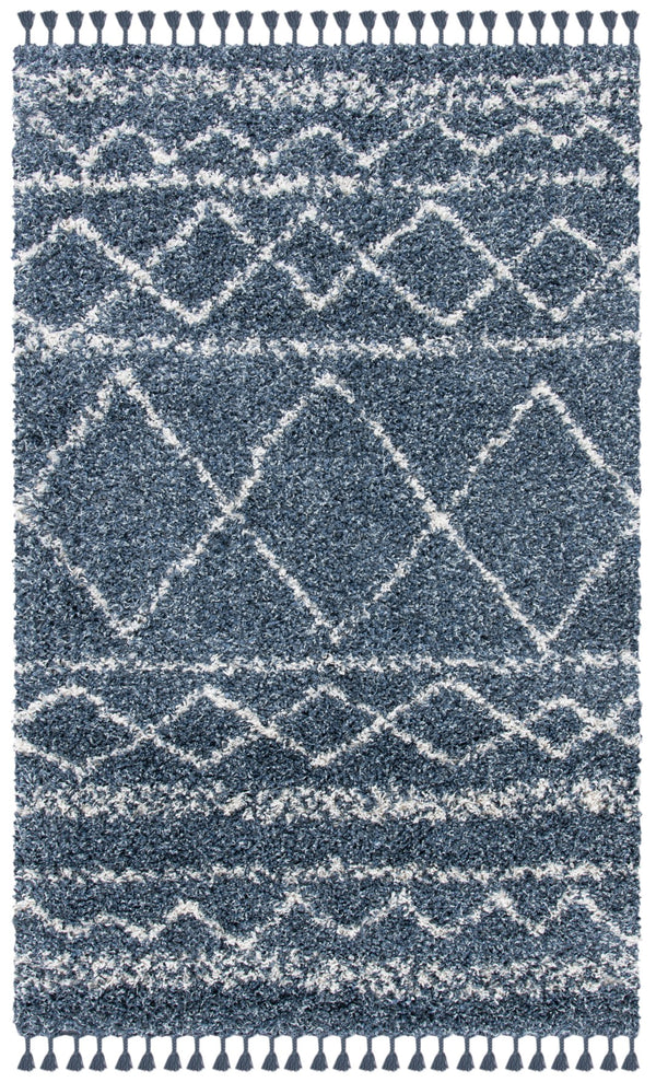Safavieh Pro Lux Shag 436 Power Loomed 60% Polypropylene/35% Jute/5% Polyester Shag & Flokati Rug PLX436M-9