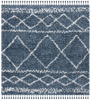 Safavieh Pro Lux Shag 436 Power Loomed 60% Polypropylene/35% Jute/5% Polyester Shag & Flokati Rug PLX436M-9
