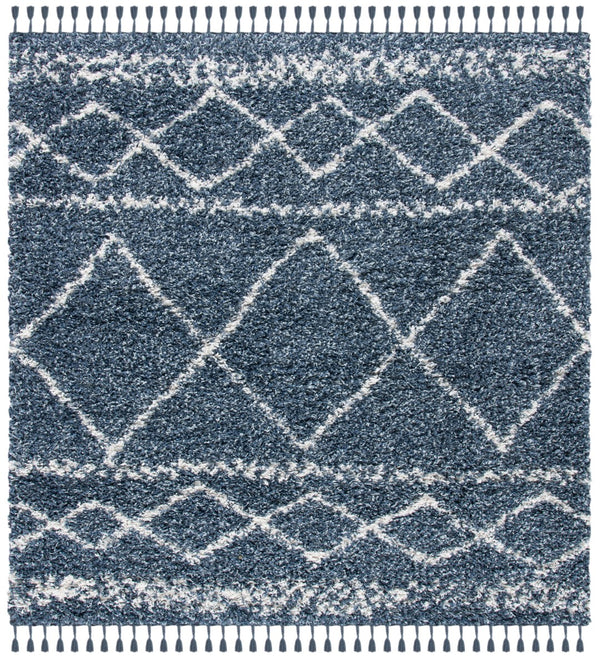 Safavieh Pro Lux Shag 436 Power Loomed 60% Polypropylene/35% Jute/5% Polyester Shag & Flokati Rug PLX436M-9