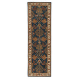 Jaipur Living Chambery Handmade Floral Blue/ Multicolor Runner Rug (2'6"X8')