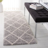 Safavieh Parma Shag 515 Power Loomed Polypropylene Pile Shag & Flokati Rug PMA515G-9SQ