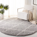 Safavieh Parma Shag 515 Power Loomed Polypropylene Pile Shag & Flokati Rug PMA515G-9SQ