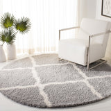 Safavieh Parma Shag 521 Power Loomed Polypropylene Pile Shag & Flokati Rug PMA521G-5SQ