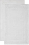 Plush Master Bath Pmb631  Not Available 100% Cotton Rug White / White