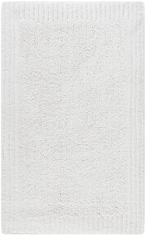 Plush Master Bath Pmb633  Not Available 100% Cotton Rug White / White
