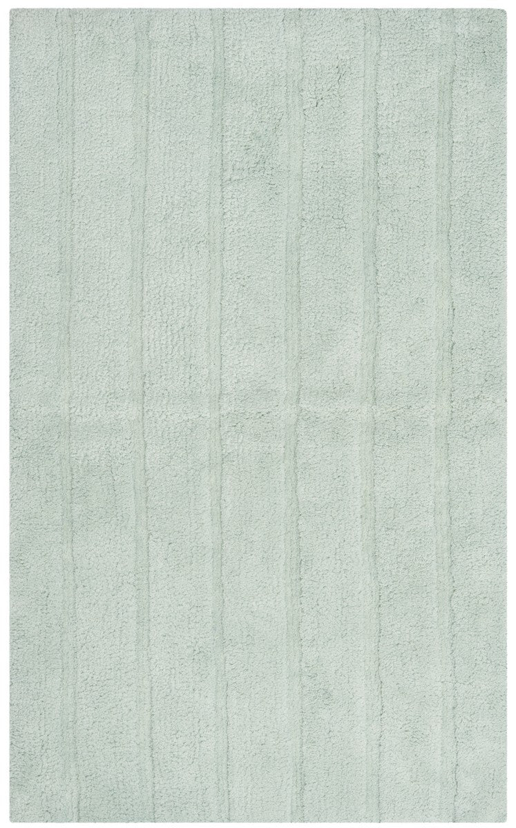 Plush Master Bath Pmb720  Hand Tufted 100% Cotton Rug Aqua