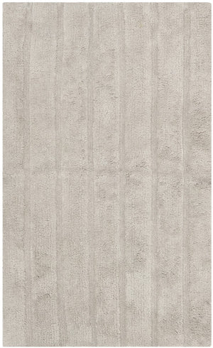 Plush Master Bath Pmb720  Hand Tufted 100% Cotton Rug Grey