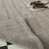 Plush Master Bath Pmb720  Hand Tufted 100% Cotton Rug Grey