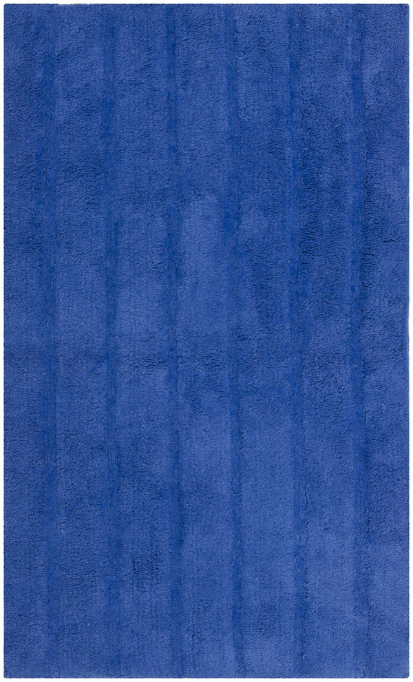 Plush Master Bath Pmb720  Hand Tufted 100% Cotton Rug Indigo